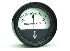 Field Indicator - 10 gauss (non calibrated, to indicate residual magnetism)