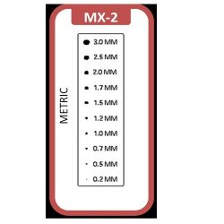 MX-2 Crack comparator - Metric - Range .2 -3.0