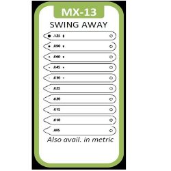 MX-13M Metric Swing Away crack comparator