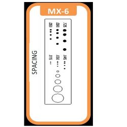 MX-6 Spacing crack comparator