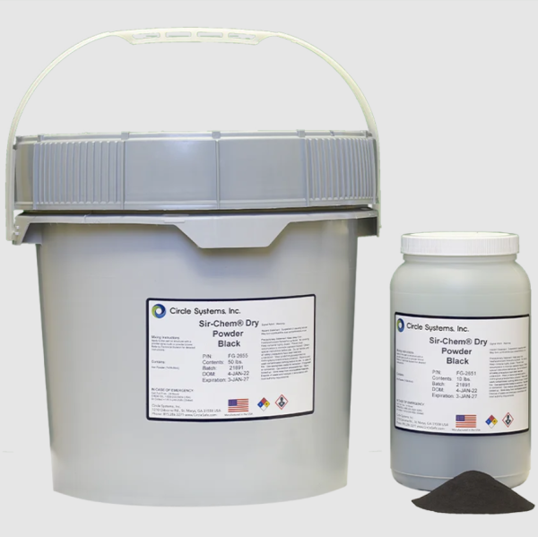 Sir-Chem Dry Powder, Black